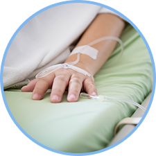 点滴によるNK細胞の 体内投与